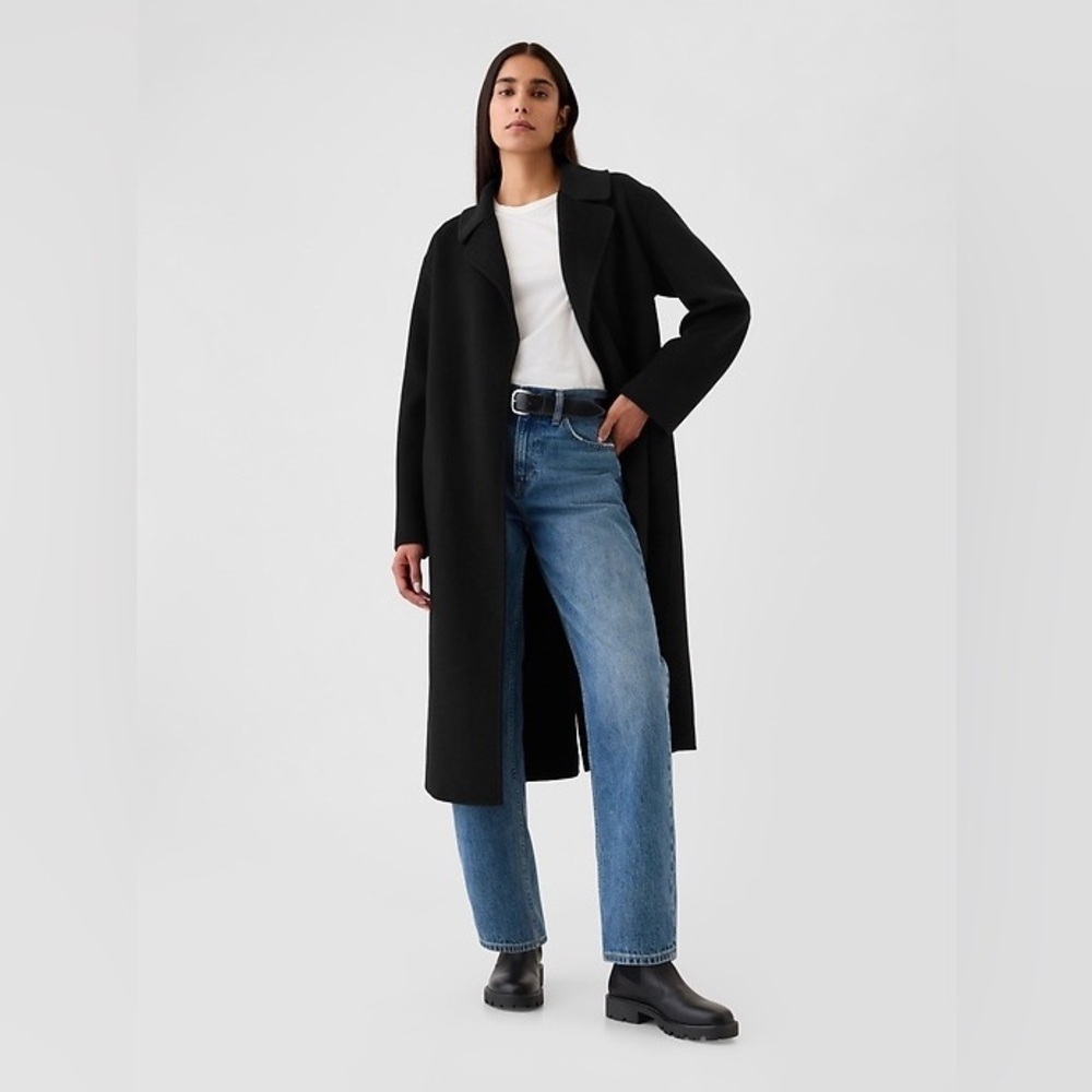 FINAL MARKDOWN! GAP Belted Double-Faced Wool Coat - SIZE XL